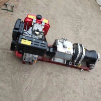 快中快機動絞磨 快速5噸牽引機 汽油機卷揚機